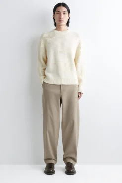 CHINOHOSE AUS BAUMWOLLE MIT GERADEM BEIN