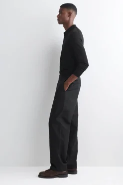 CHINOHOSE AUS BAUMWOLLE MIT GERADEM BEIN