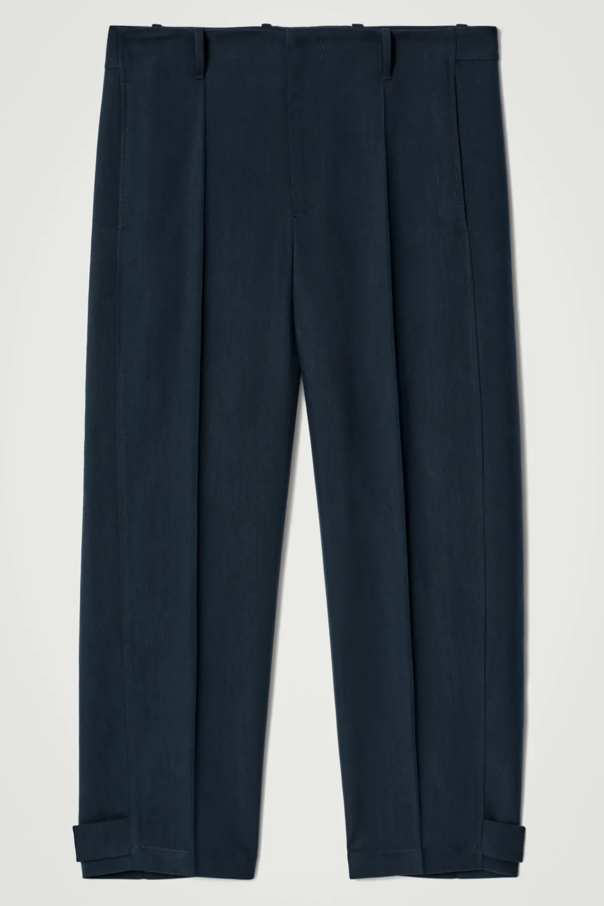 CHINOHOSE MIT BARREL-BEIN