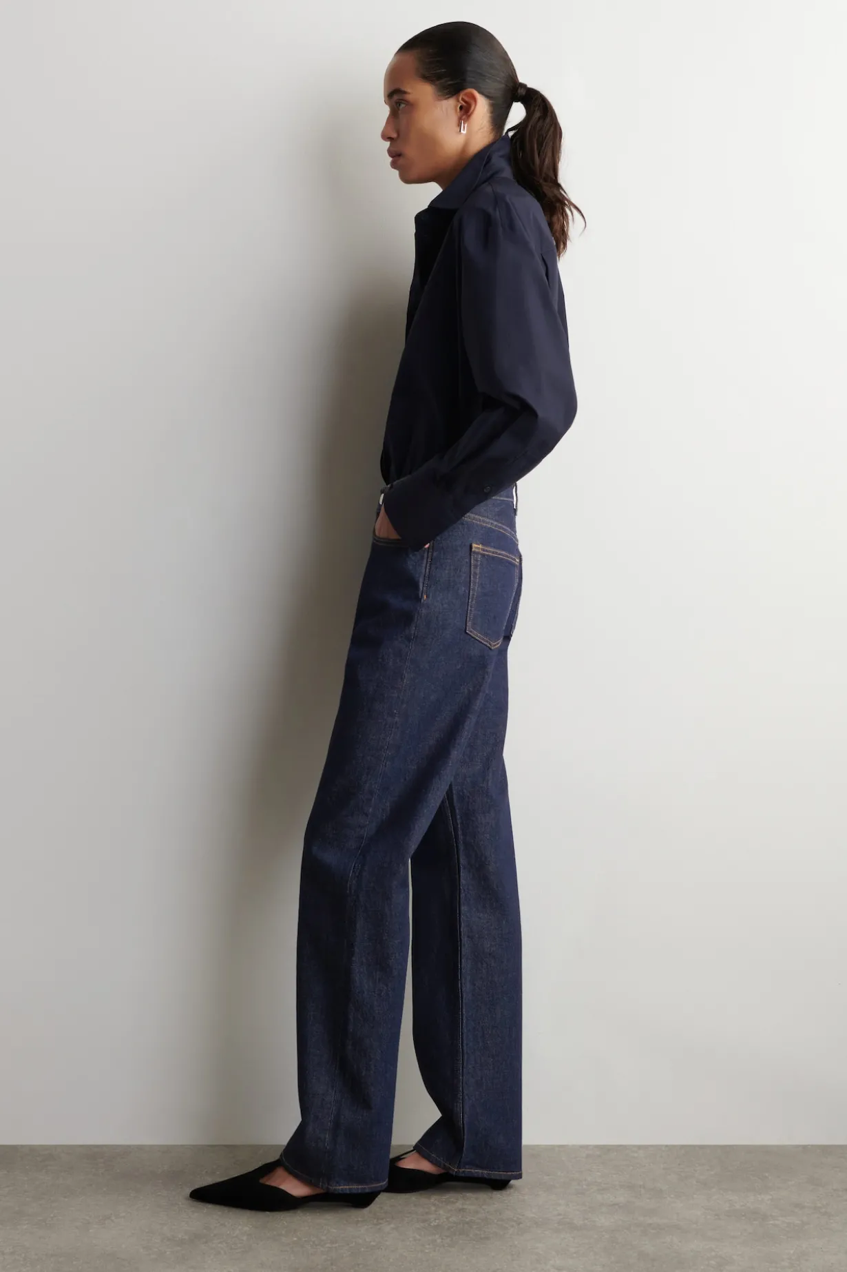 CHORD JEANS MIT GERADEM BEIN