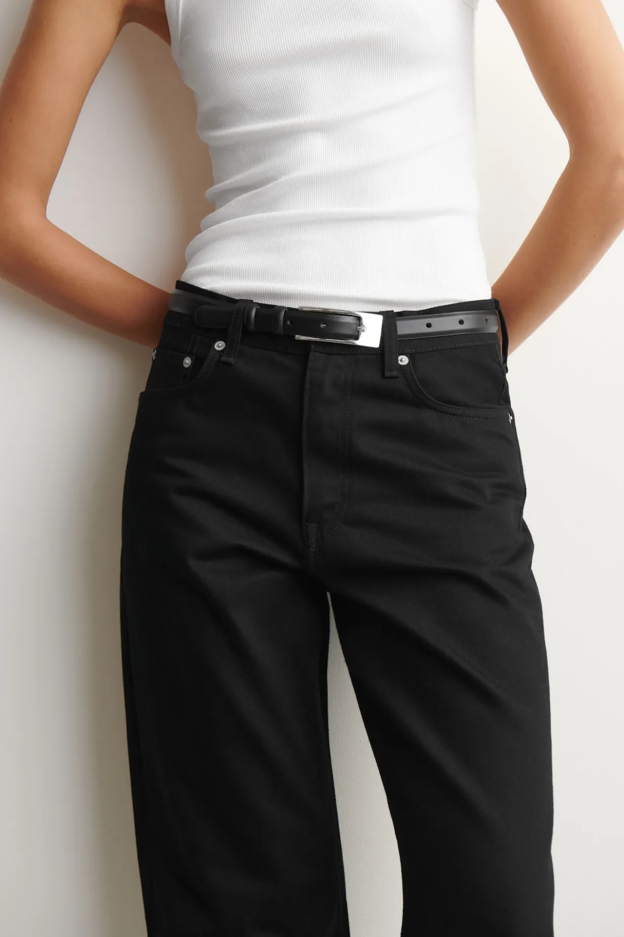 CHORD JEANS MIT GERADEM BEIN