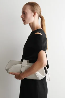 CLUTCH MIT RIEMEN - LEDER