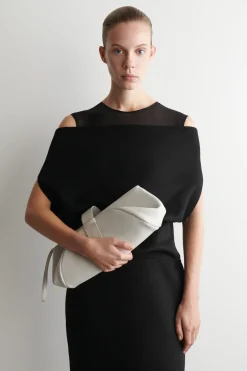 CLUTCH MIT RIEMEN - LEDER