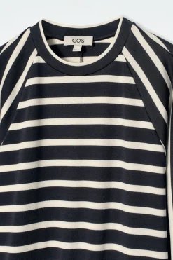 COLUMN DRESS AUS JERSEY IN MIDILÄNGE