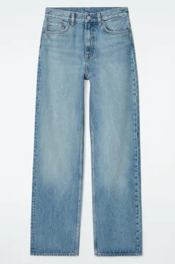 COLUMN JEANS MIT GERADEM BEIN
