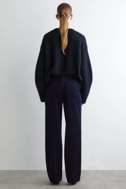 CORDHOSE MIT GERADEM BEIN