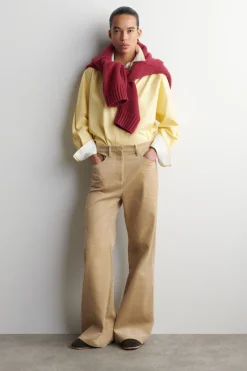 CORDHOSE MIT GERADEM BEIN