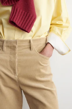 CORDHOSE MIT GERADEM BEIN