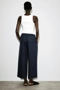 CULOTTES AUS LEINEN