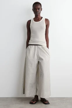 CULOTTES AUS SEERSUCKER