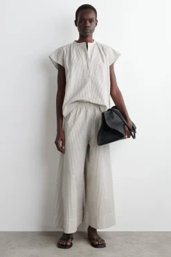 CULOTTES AUS SEERSUCKER