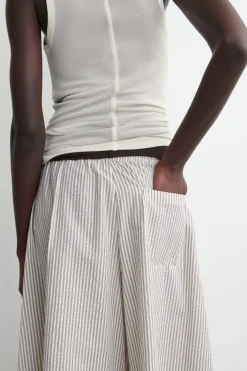 CULOTTES AUS SEERSUCKER
