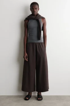 CULOTTES AUS SEERSUCKER