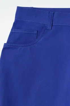 DEKONSTRUIERTE BAUMWOLLHOSE MIT BARREL-BEIN