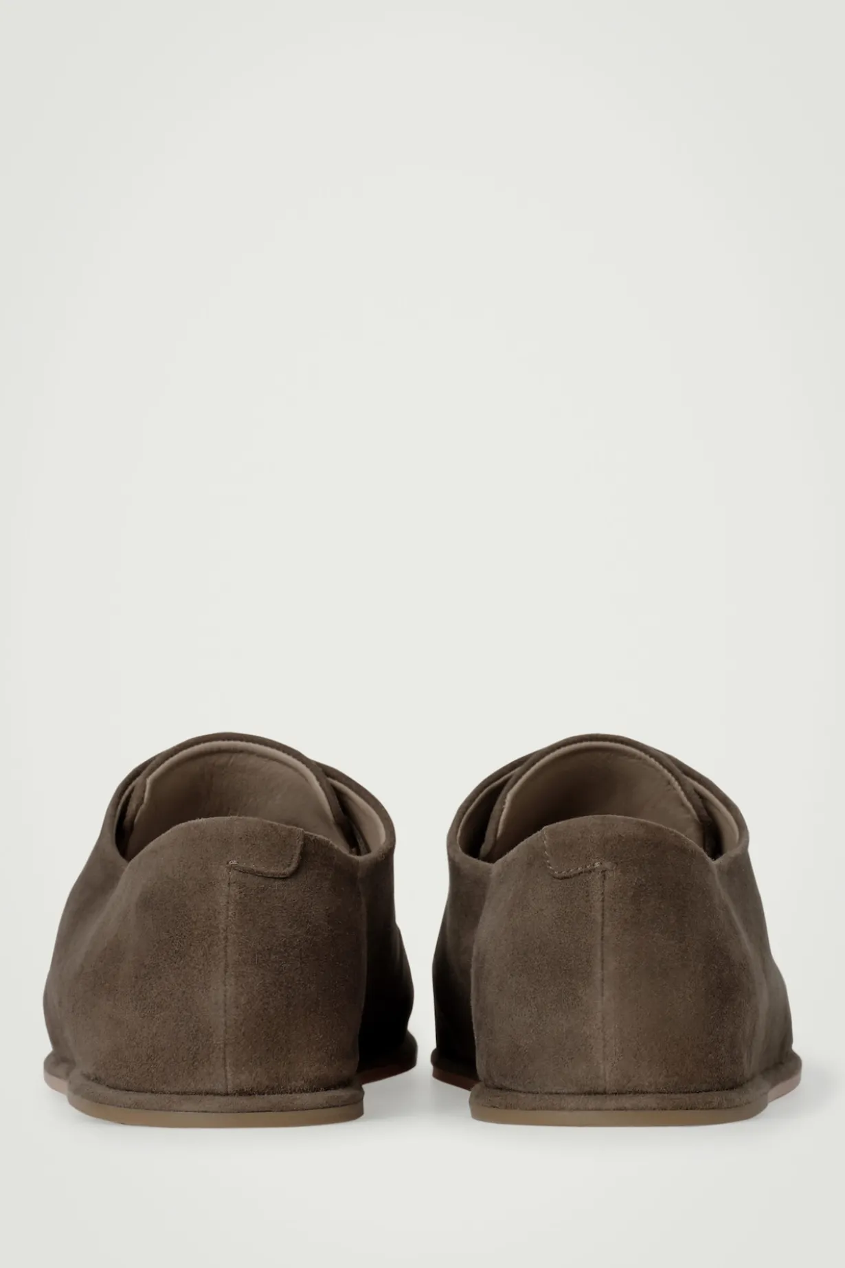 DERBY SCHUHE AUS VELOURSLEDER