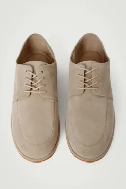 DERBY SCHUHE AUS VELOURSLEDER