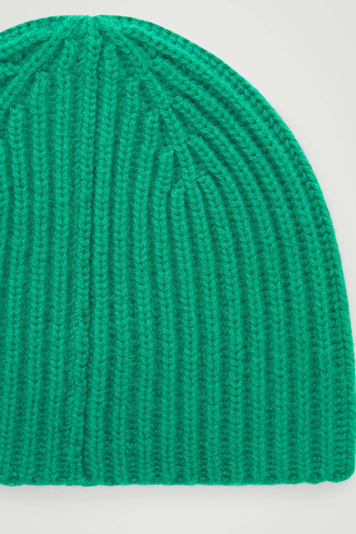DIE GERIPPTE KASCHMIR-BEANIE