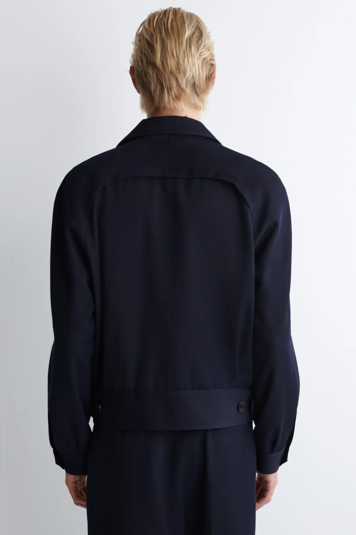 DOPPELREIHIGE JACKE AUS WOLL-MIX