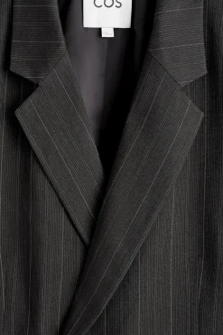 DOPPELREIHIGER BLAZER MIT NADELSTREIFEN