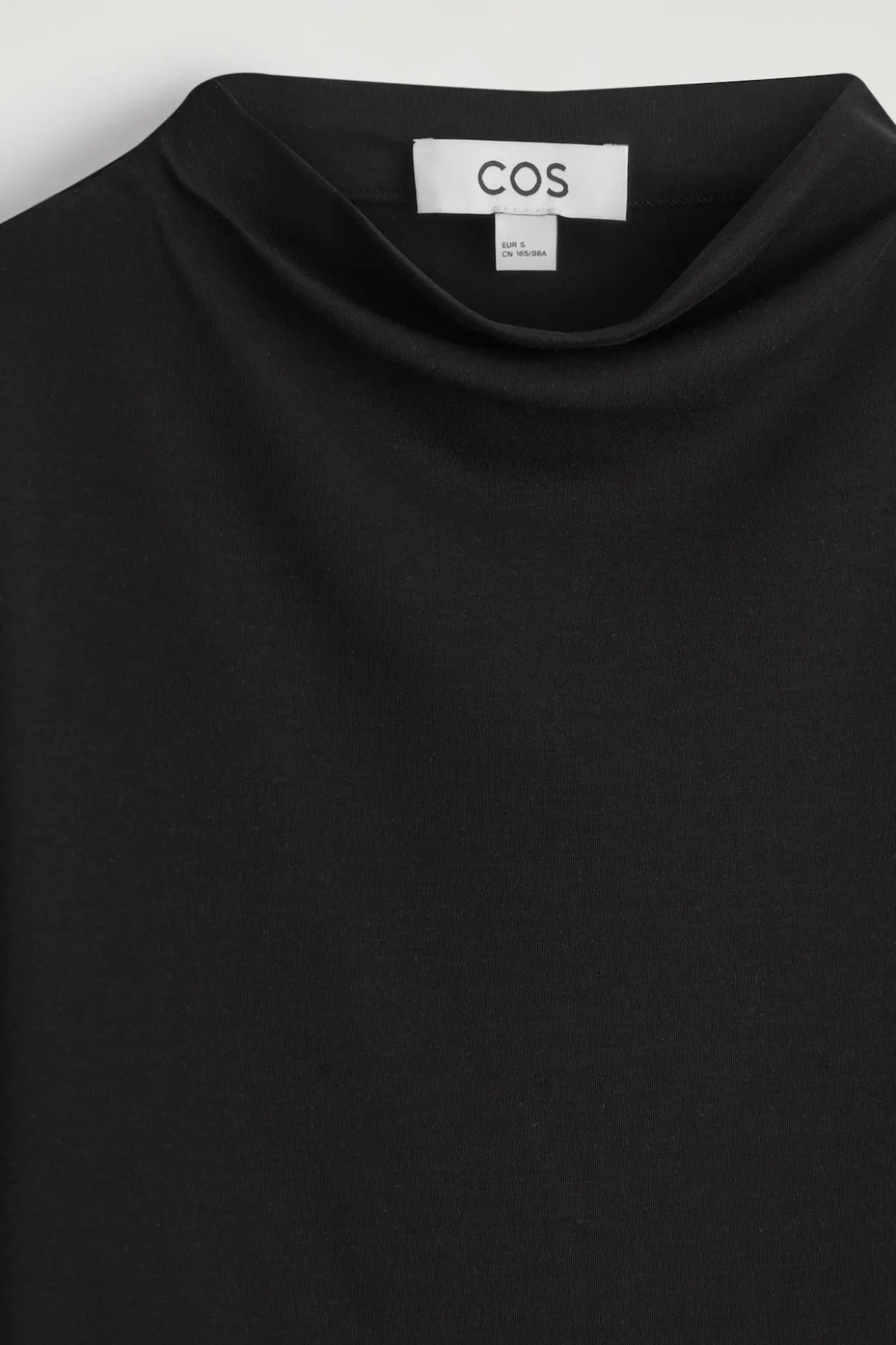 DRAPIERTES JERSEY-T-SHIRT