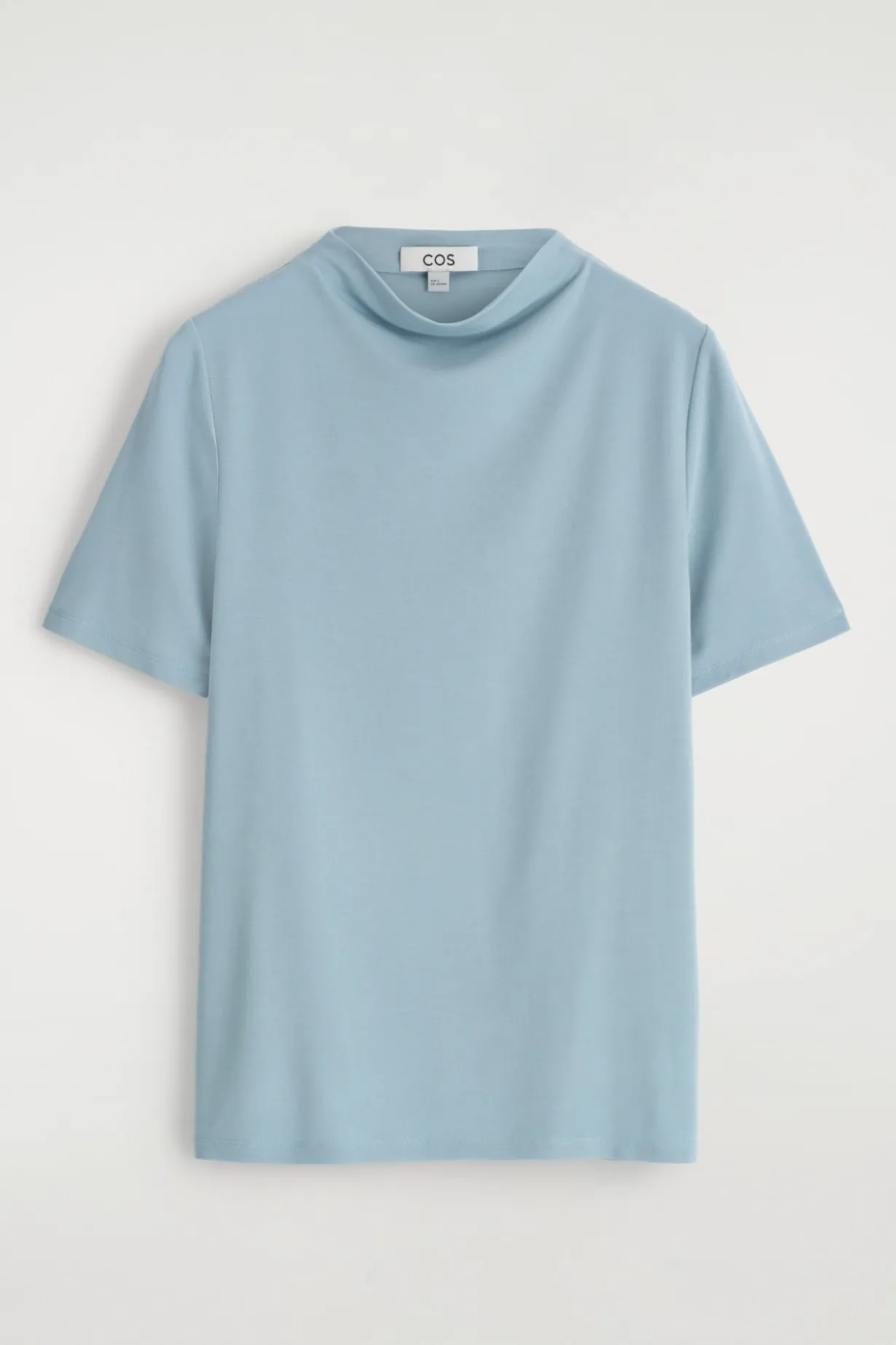 DRAPIERTES JERSEY-T-SHIRT