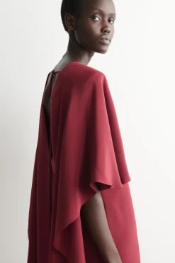 DRAPIERTES SEIDENMINIKLEID