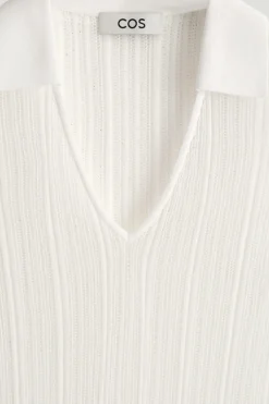 DURCHSCHEINENDES STRICKKLEID AUS SPITZE