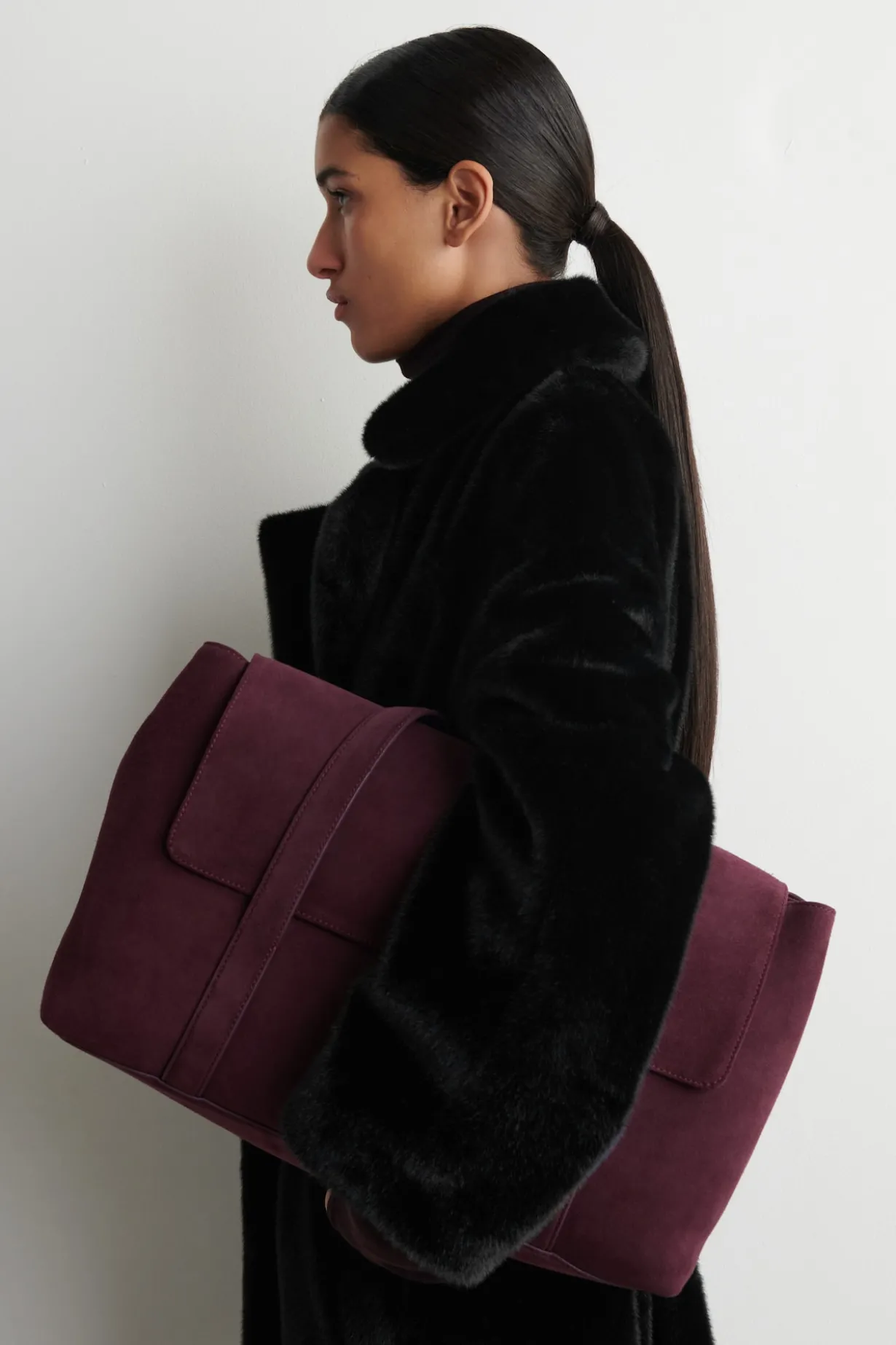 EASEL TOTE BAG - VELOURSLEDER