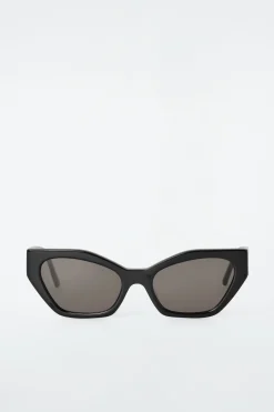 ECKIGE CAT-EYE-SONNENBRILLE