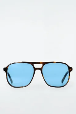ECKIGE OVERSIZED-PILOTENSONNENBRILLE