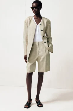 ELEGANTE LEINEN-SHORTS