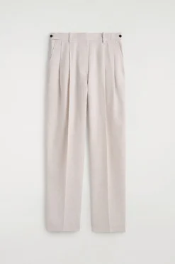 ELEGANTE TULPENHOSE AUS LEINEN