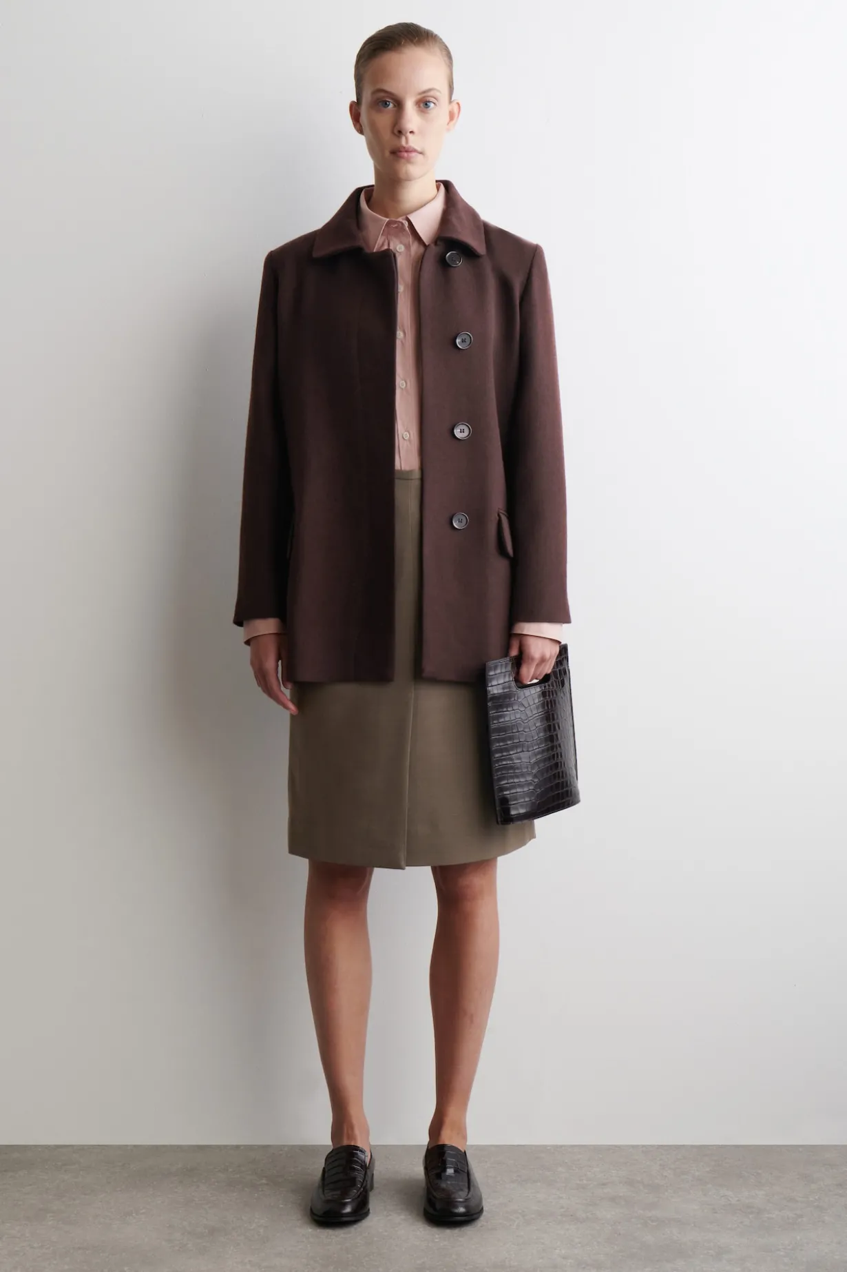 ELEGANTE WOLLJACKE