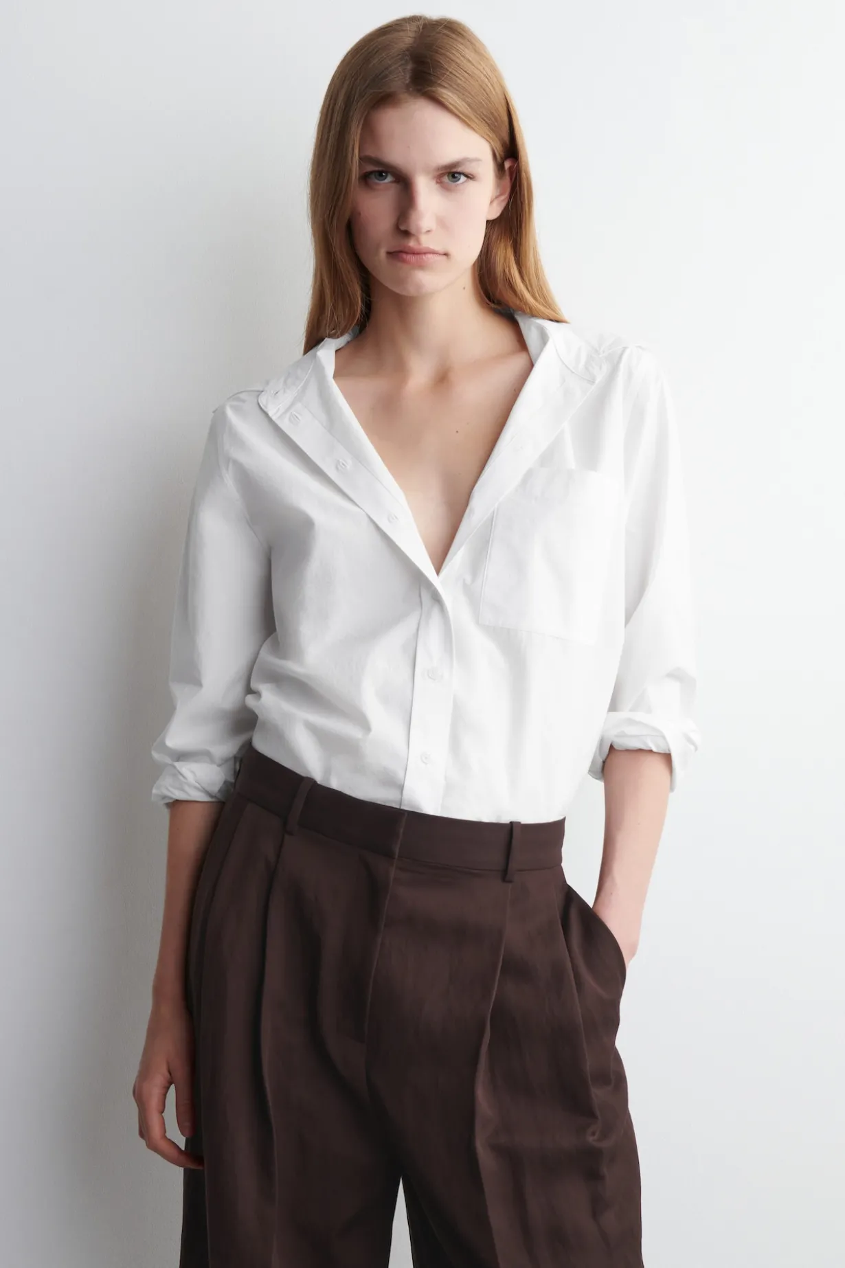 ELEGANTES HEMD AUS PIMA-BAUMWOLLE