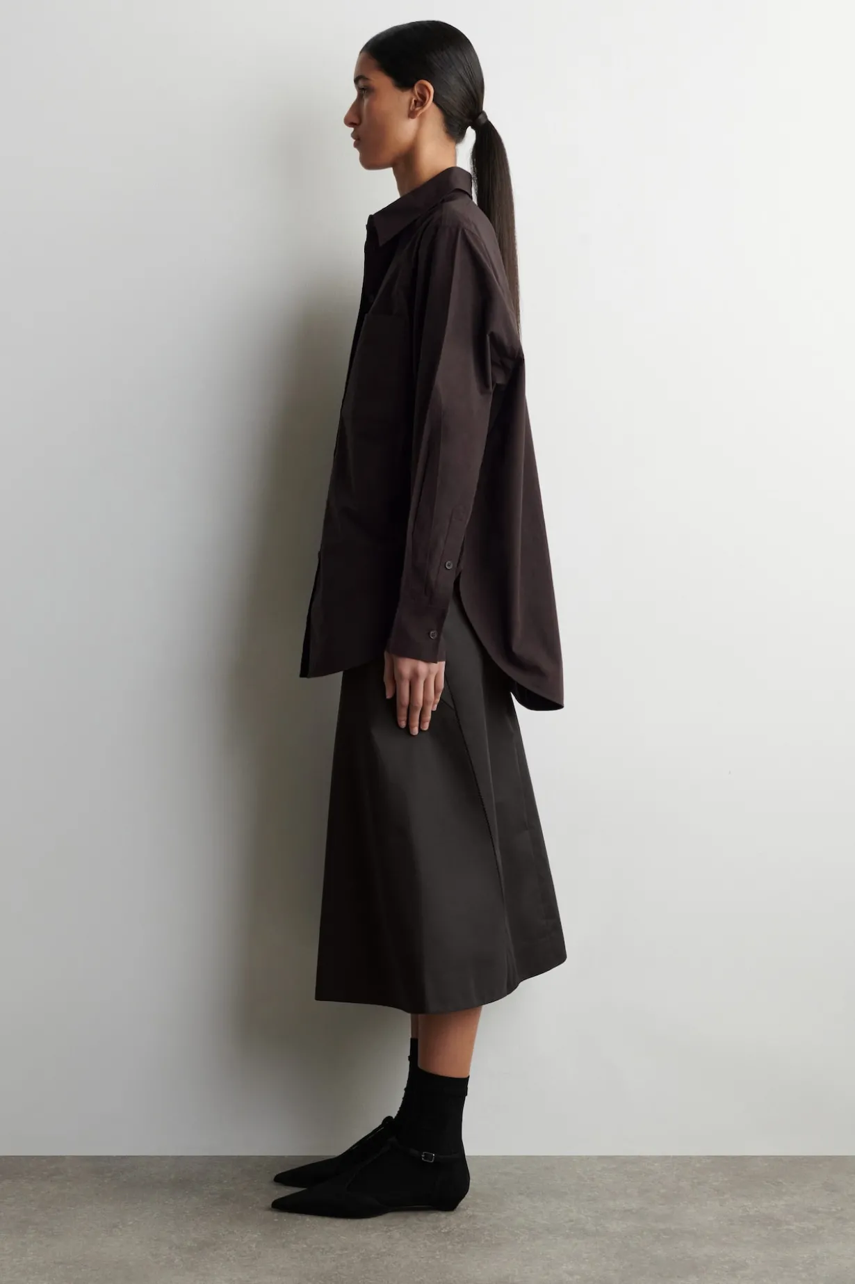 ELEGANTES HEMD AUS PIMA-BAUMWOLLE