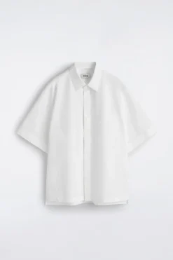 ELEGANTES KURZÄRMLIGES BAUMWOLLHEMD
