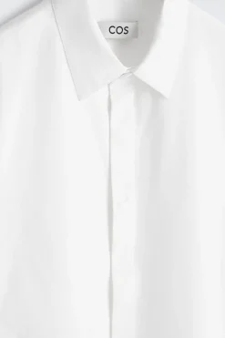 ELEGANTES KURZÄRMLIGES BAUMWOLLHEMD