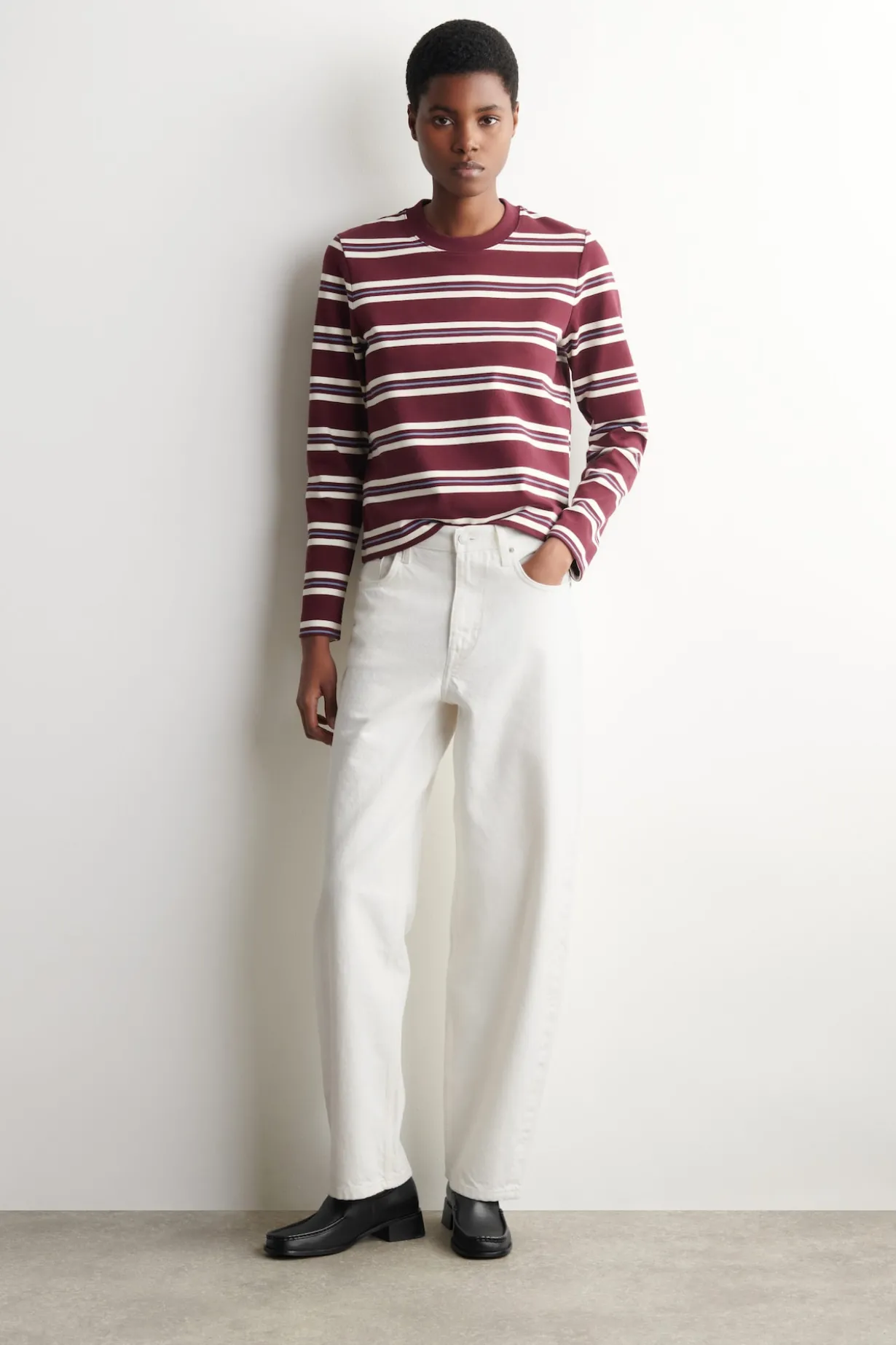 ELEGANTES LANGARMSHIRT