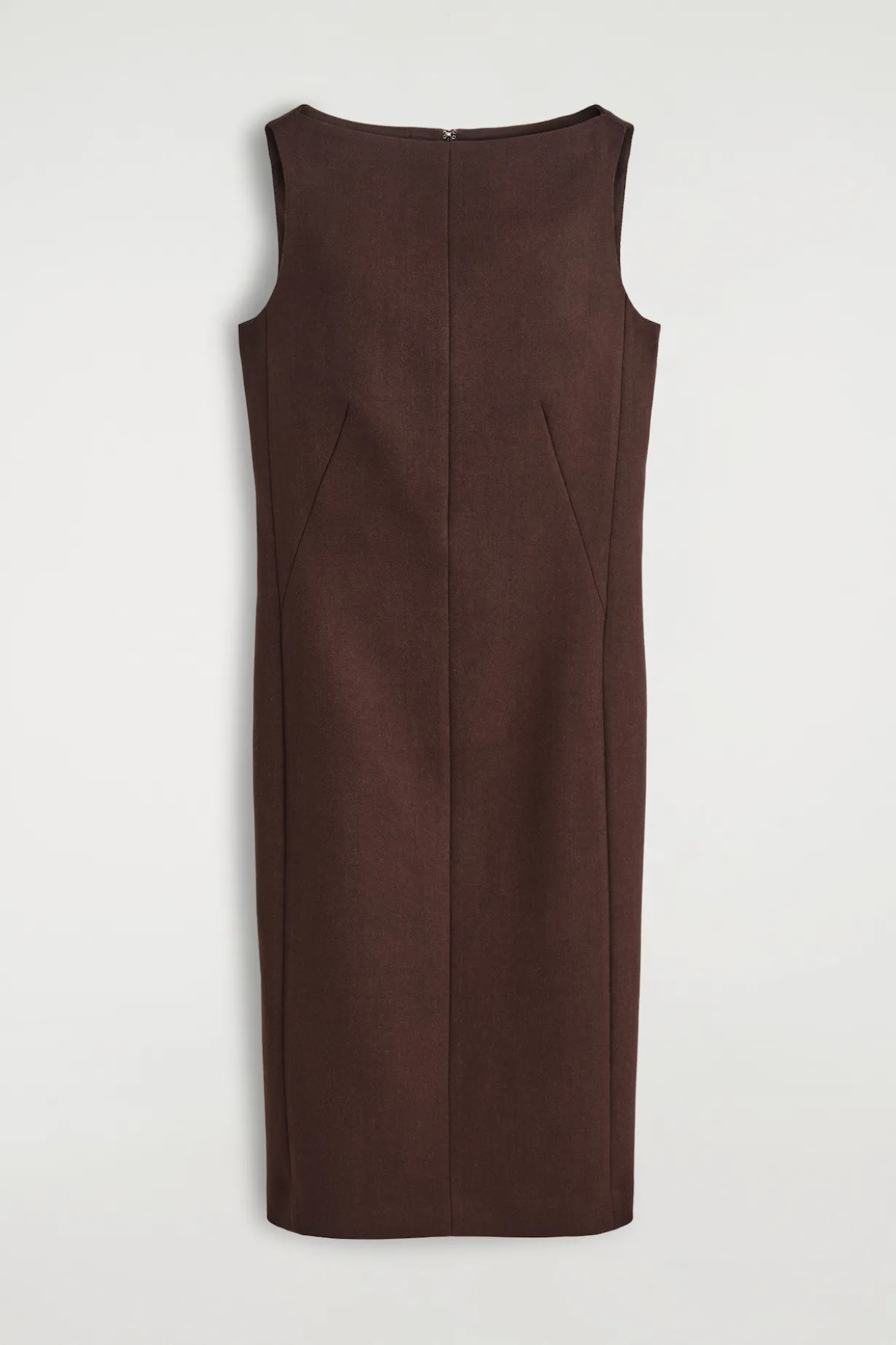 ELEGANTES MIDIKLEID AUS WOLLE