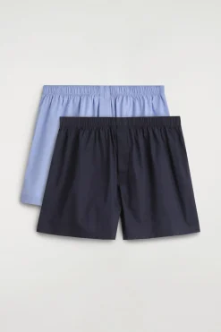 2ER-PACK BOXERSHORTS AUS BAUMWOLLE