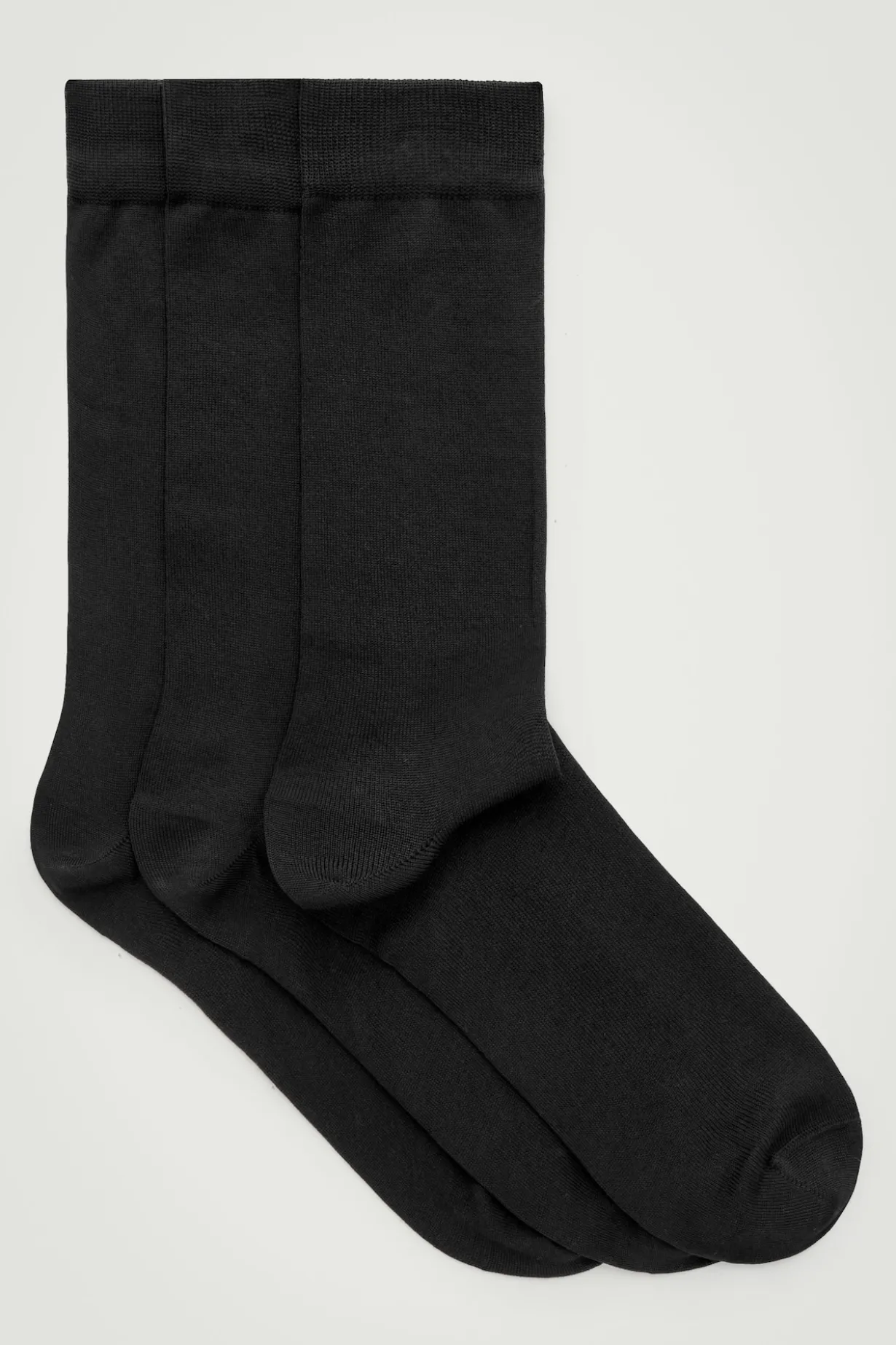 3ER-PACK MERCERISIERTE BAUMWOLLSOCKEN