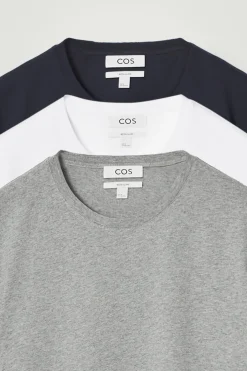 3ER-PACK T-SHIRTS AUS BAUMWOLLE