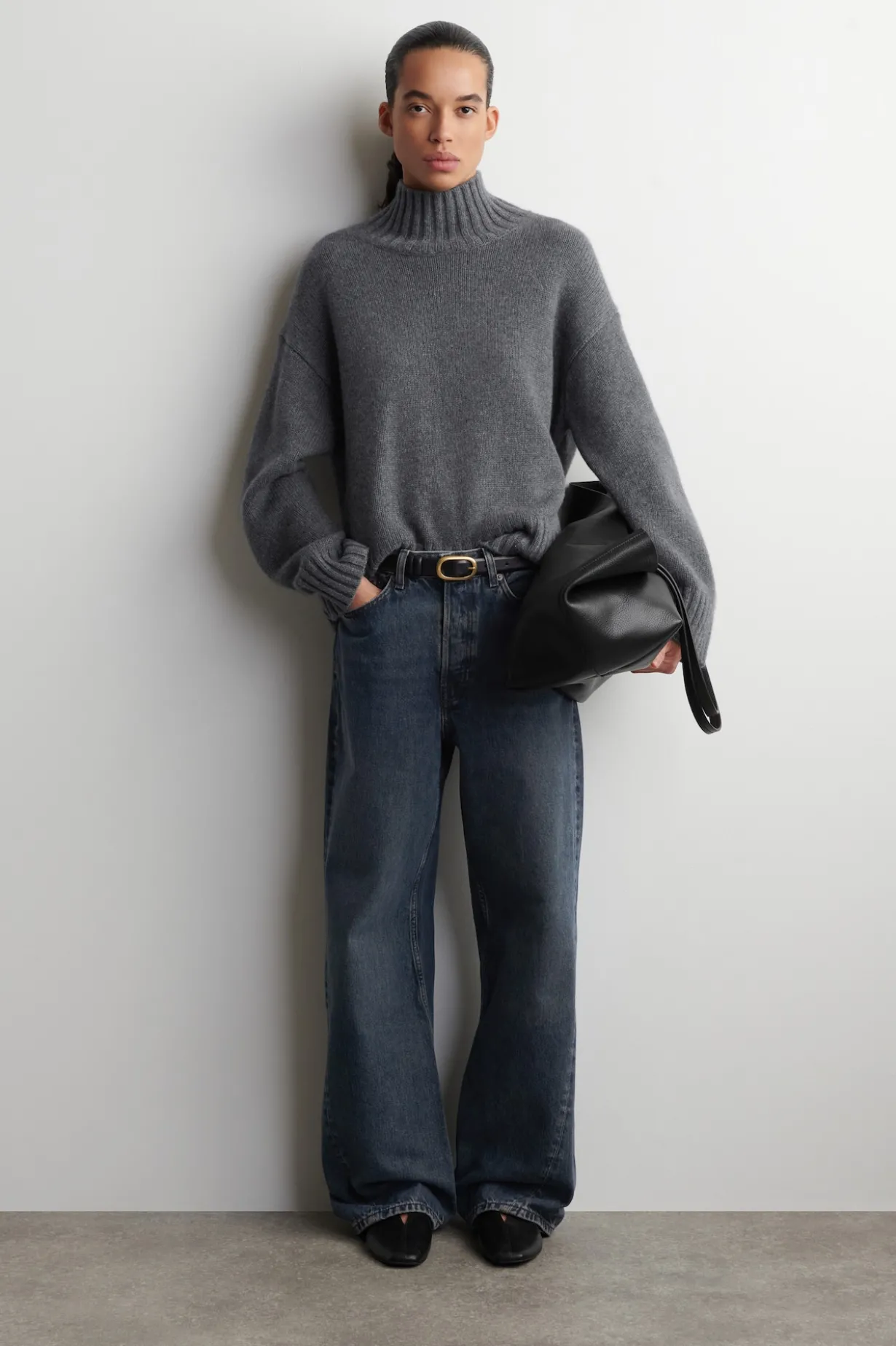 FACADE JEANS MIT GERADEM BEIN