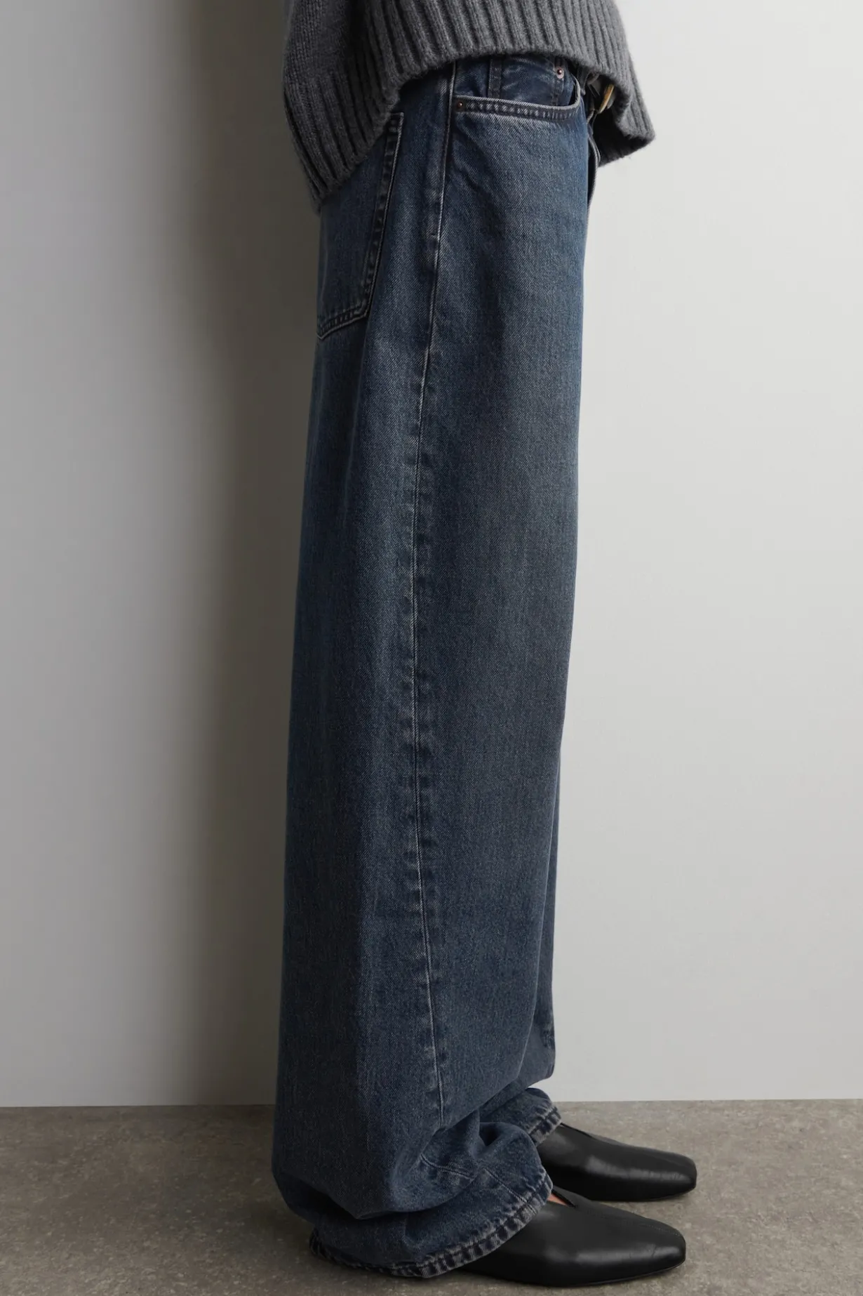 FACADE JEANS MIT GERADEM BEIN