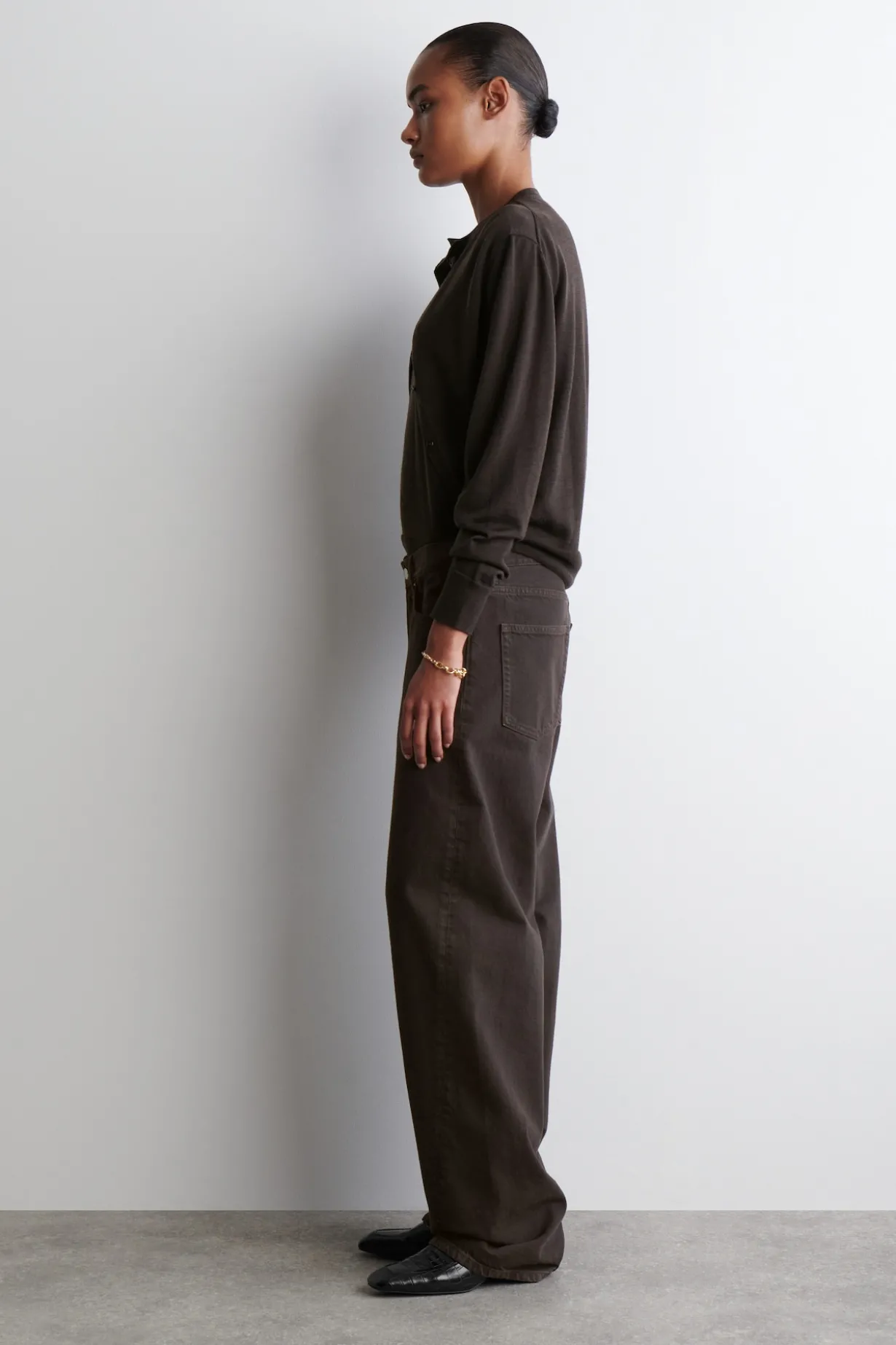 FACADE JEANS MIT GERADEM BEIN