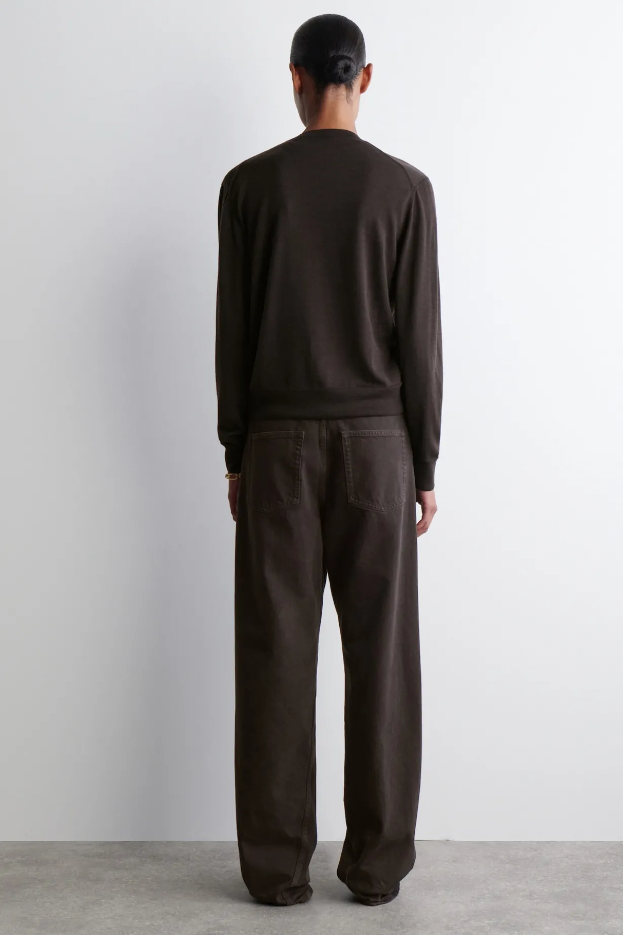 FACADE JEANS MIT GERADEM BEIN