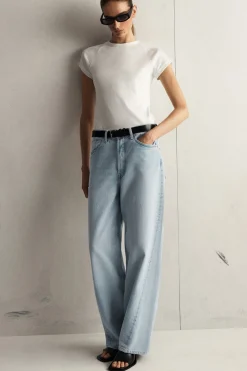 FACADE JEANS MIT GERADEM BEIN