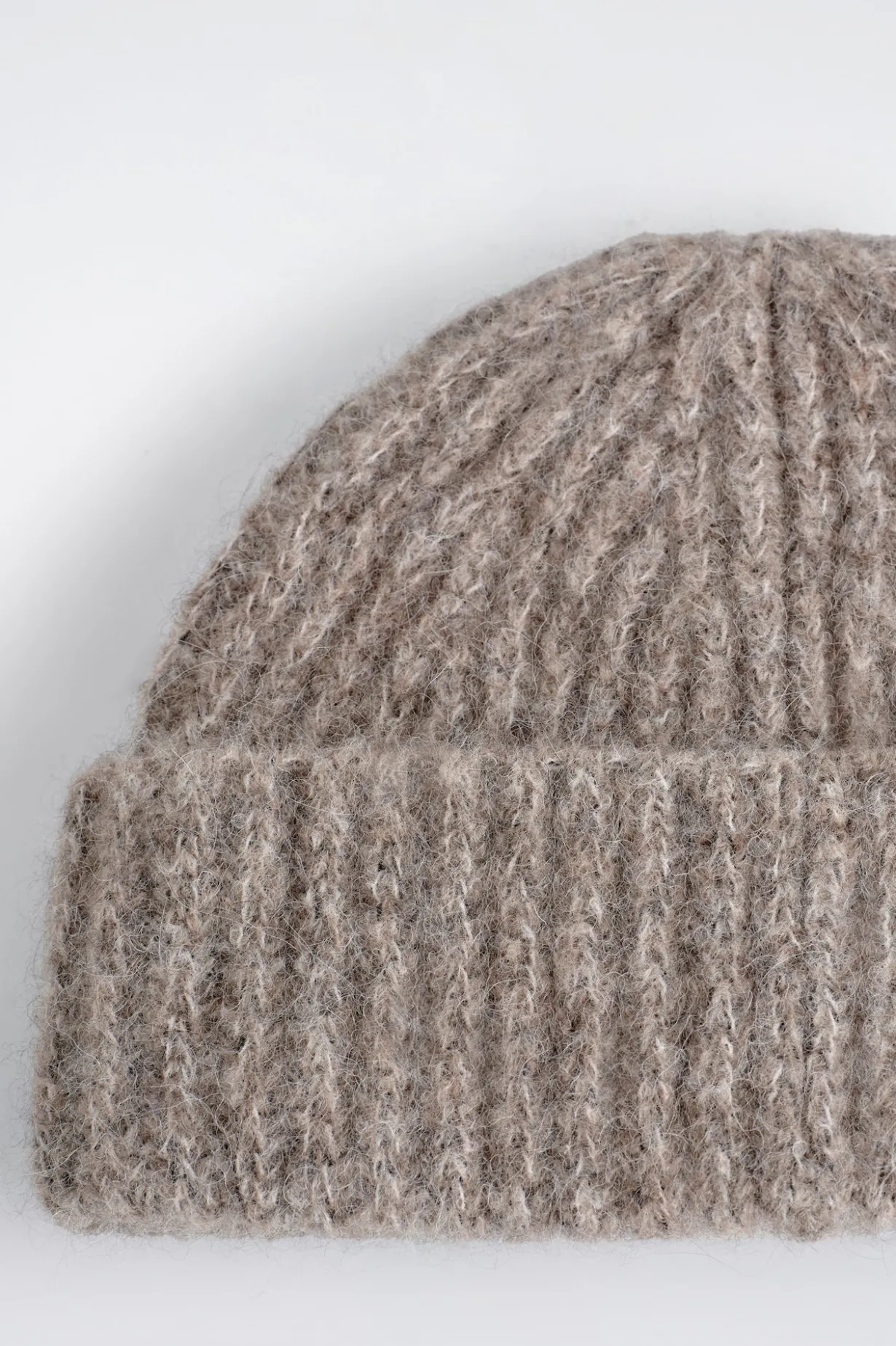 FISHERMAN-BEANIE AUS ALPAKAWOLLE