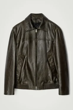FLIEGERJACKE AUS LEDER​