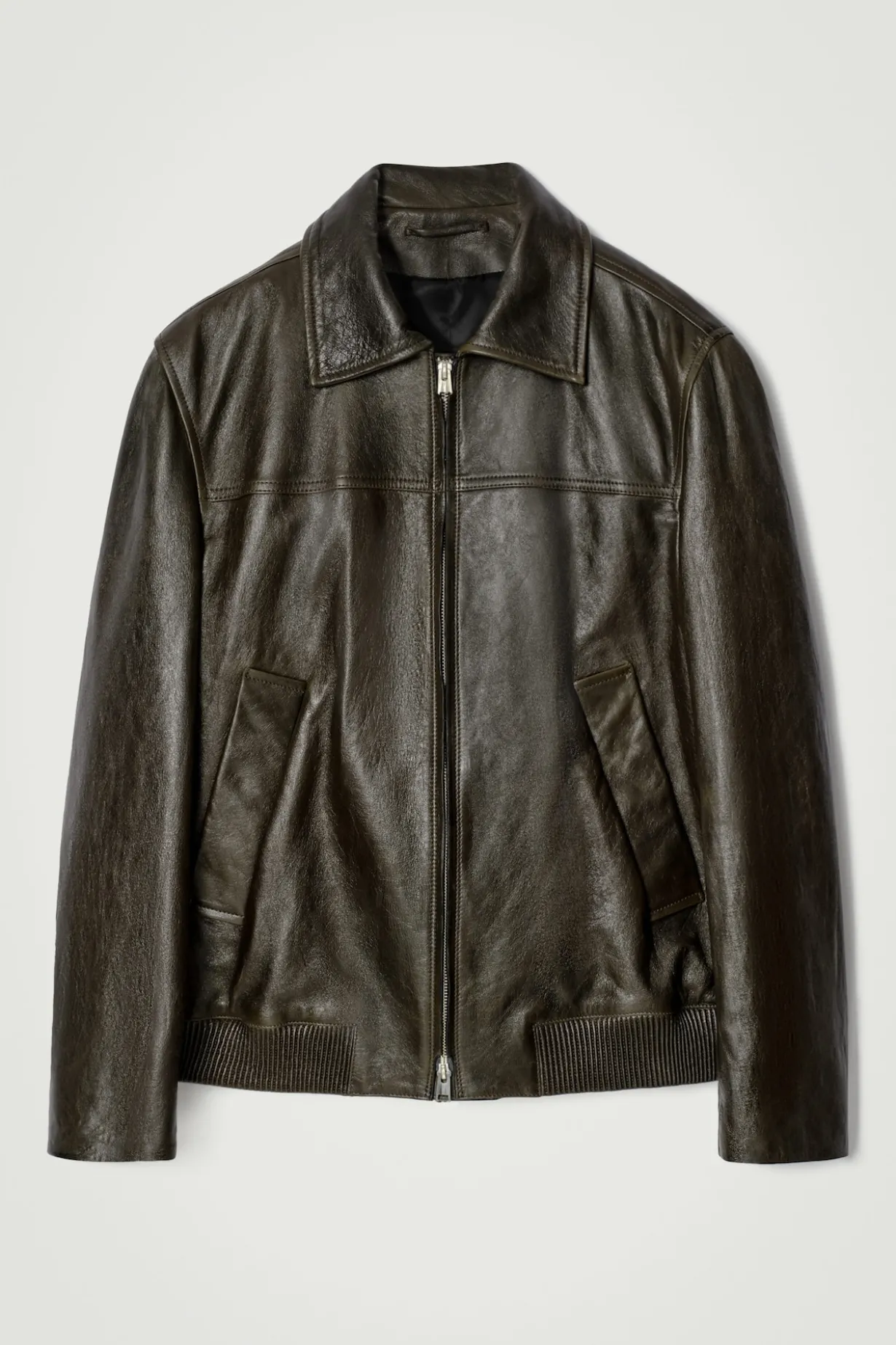 FLIEGERJACKE AUS LEDER